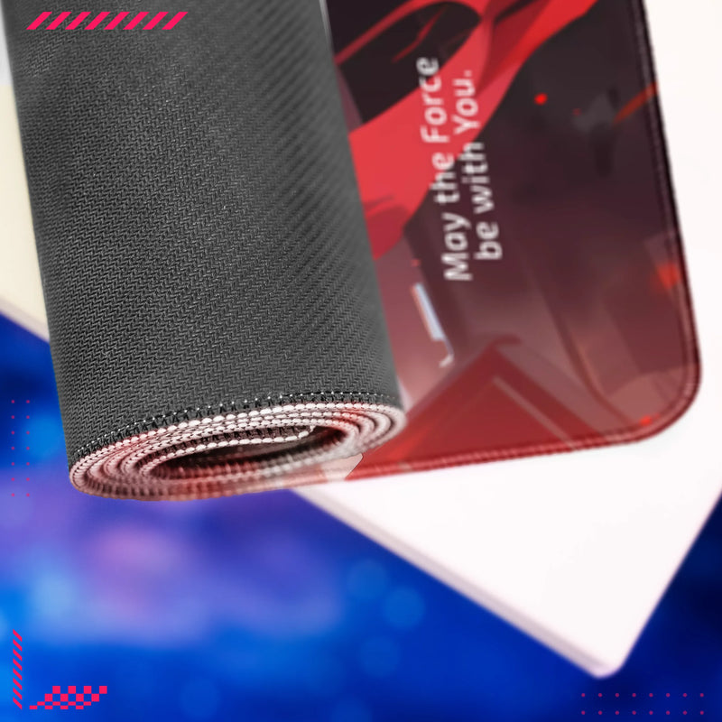 TCG Mat SWU Red Luminous Blade