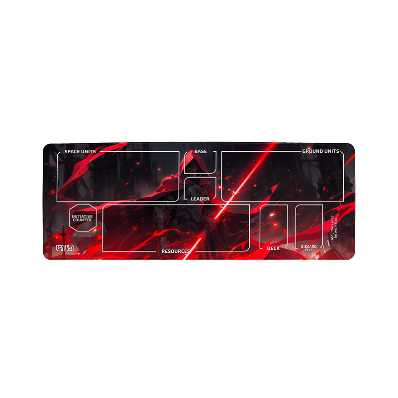 TCG Mat SWU Red Luminous Blade