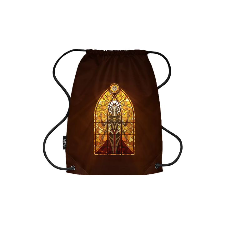 Drawstring Backpack Synth Queen Window