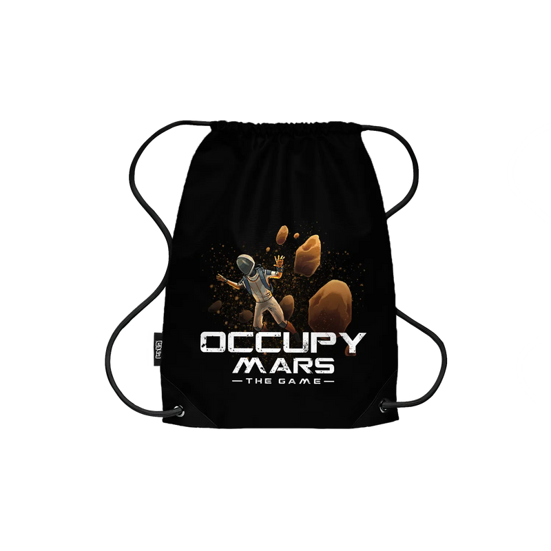 Drawstring Backpack Occupy Mars Astronaut