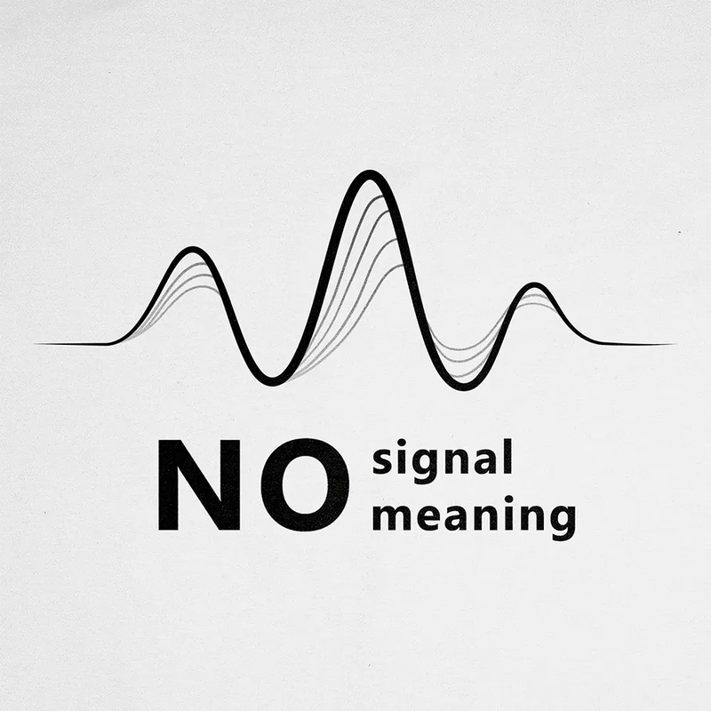 No Signal No Meaning Hoodie