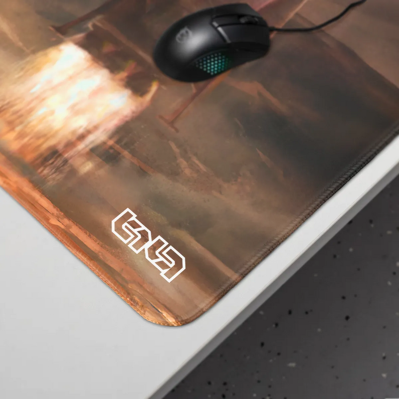 Mousepad Colonization Ship Landing