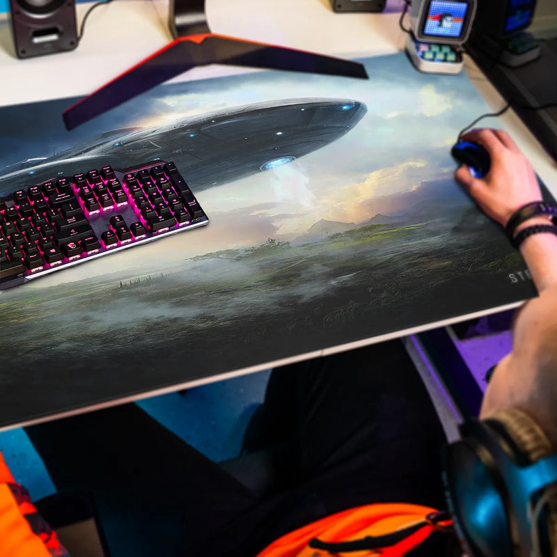 Mousepad Landing Ship by Kentaro Kanamoto
