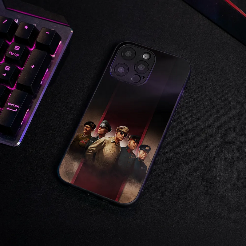 Glass Phone Case High Command