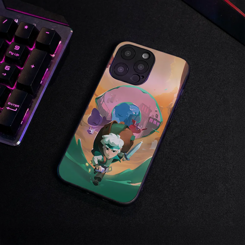 Glass Phone Case Moonlighter 2 The Endless Vault