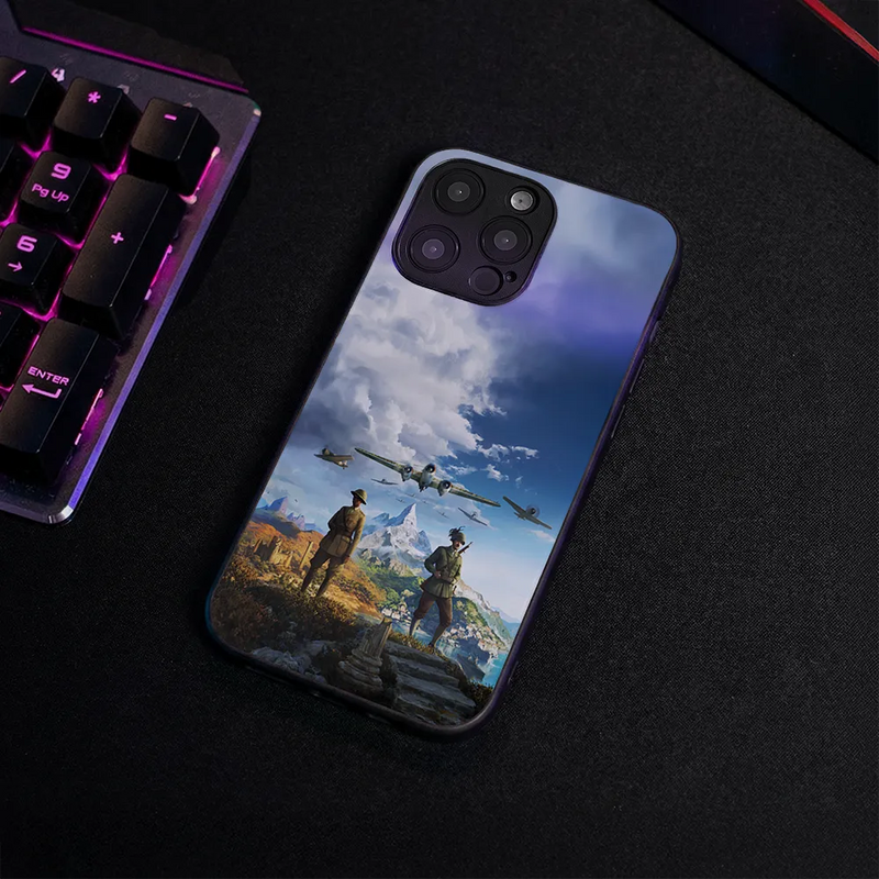 Glass Phone Case By Blood Alone