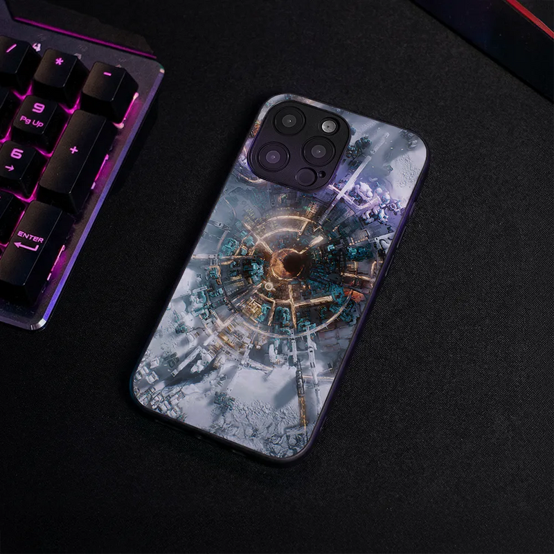 Glass Phone Case The City Core