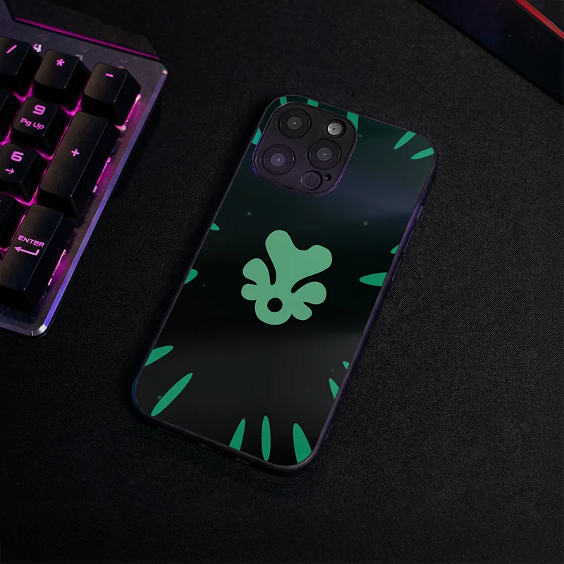 Glass Phone Case Will's Shop Emblem