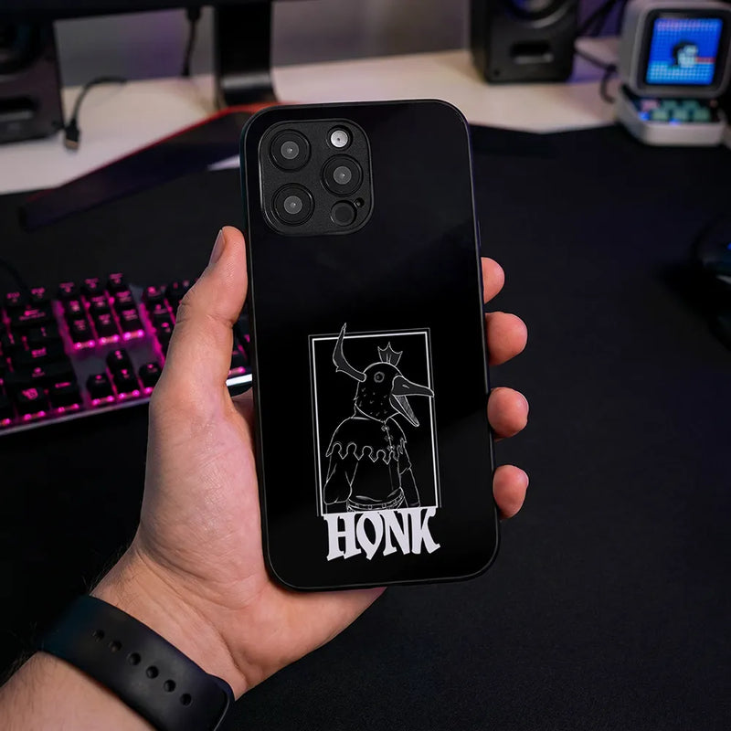 Glass Phone Case Honk