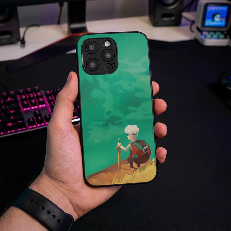Glass Phone Case Path Of The Merchant