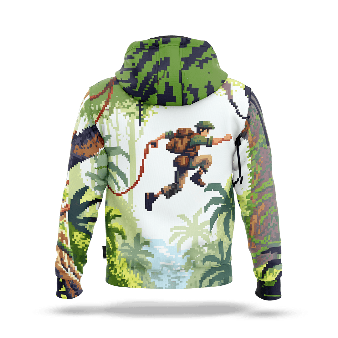 Hoodie Pixel Jungle