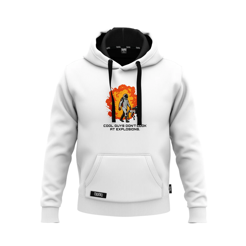 Cool Guys Don't Look At Explosions Hoodie