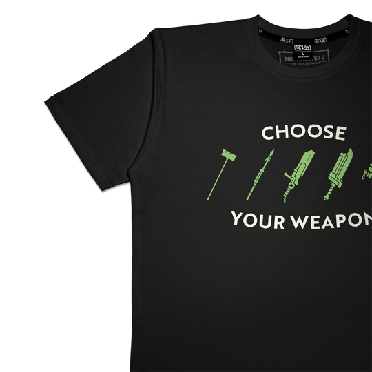Choose Your Weapon T-shirt