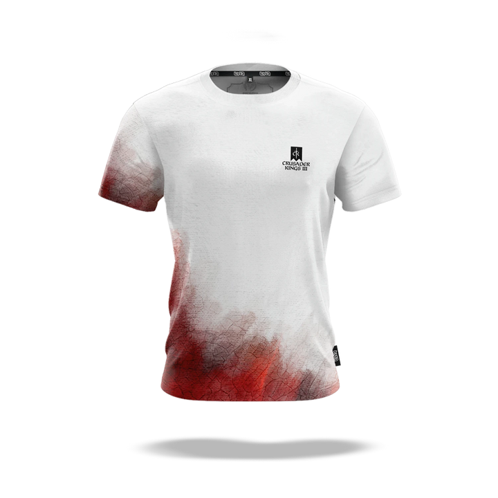 T-shirt Red & White Banner