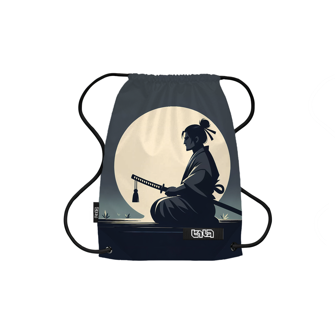 Drawstring Backpack Samurai Serenity