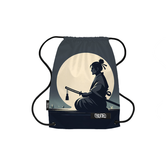 Drawstring Backpack Samurai Serenity