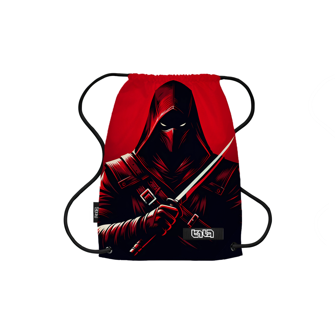 Drawstring Backpack Red Assassin