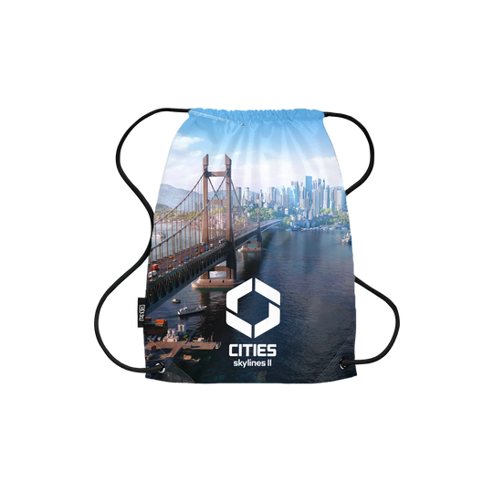 Drawstring Backpack Bridges & Ports