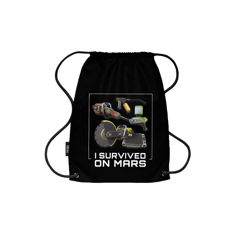 Drawstring Backpack I Survived on Mars