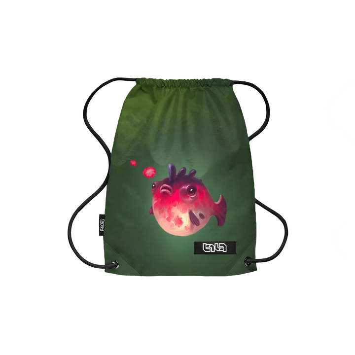 Drawstring Backpack Lampniczek Czerwony