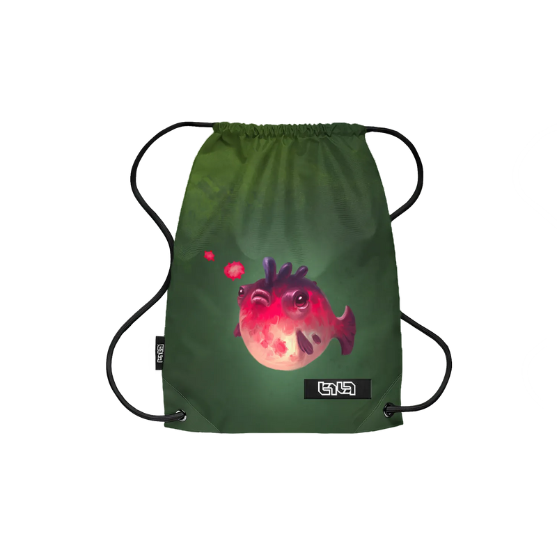 Drawstring Backpack Lampniczek Czerwony