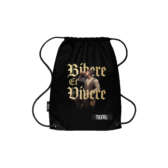 Drawstring Backpack Bibere et Divere