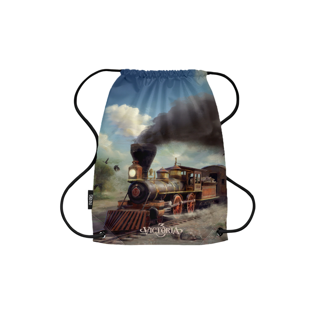 Drawstring Backpack Old Rail Journey