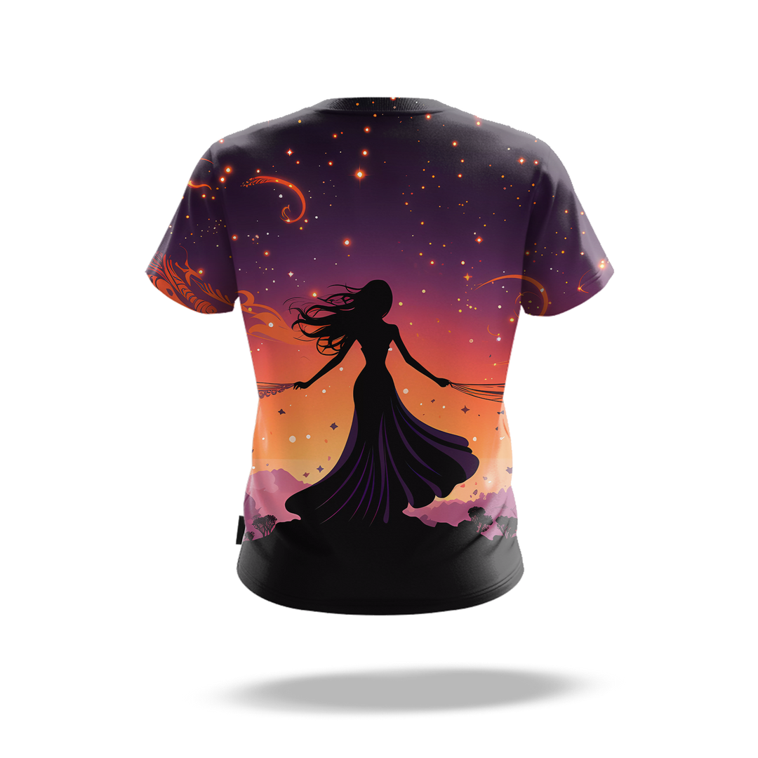 T-shirt Dancing with the Galaxy