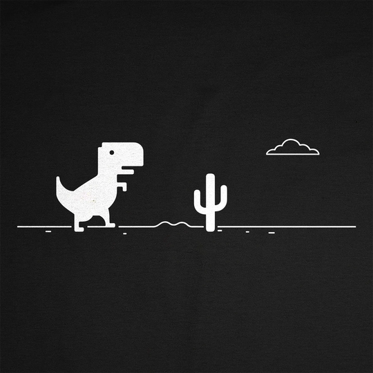 T-shirt Arcade Dino