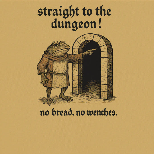 Drawstring Backpack Straight to Dungeon