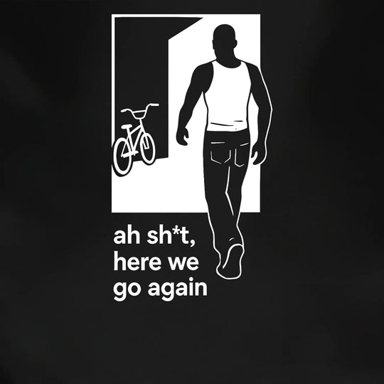 Drawstring Backpack Here We Go Again