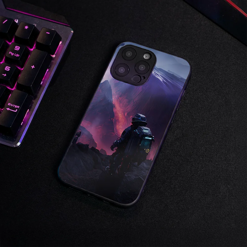 Glass Phone Case What a View