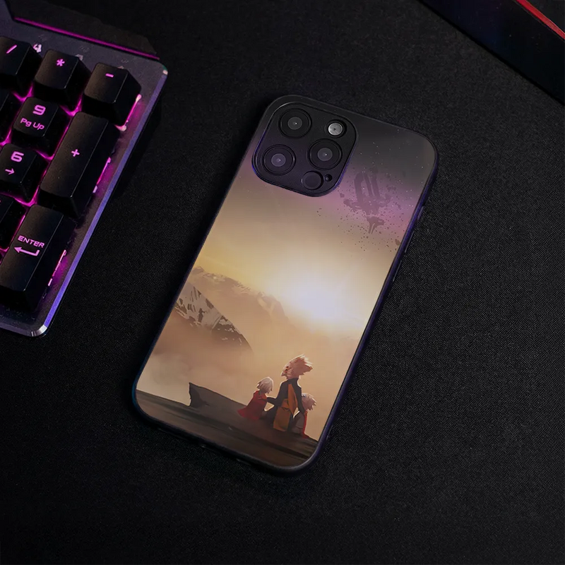 Glass Phone Case First Contact