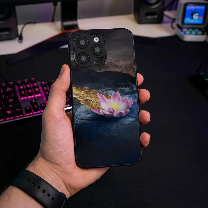 Glass Phone Case Bloom of the East