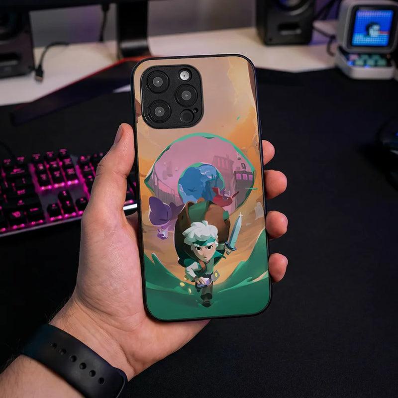 Glass Phone Case Moonlighter 2 The Endless Vault