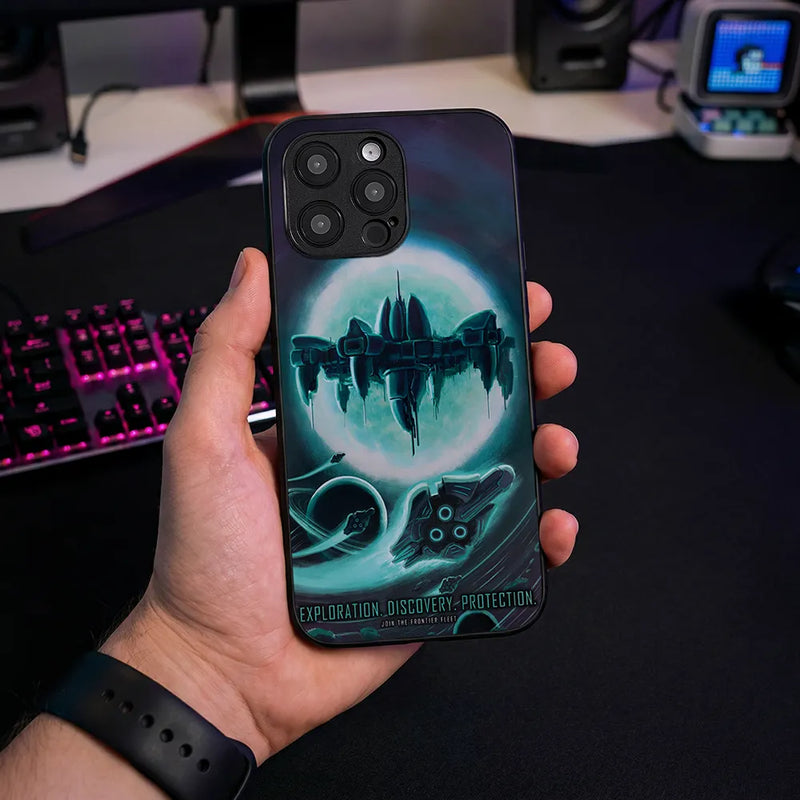 Glass Phone Case Join The Frontier Fleet