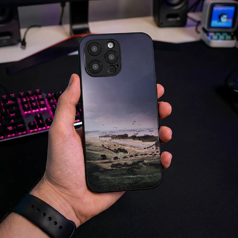 Glass Phone Case D-Day