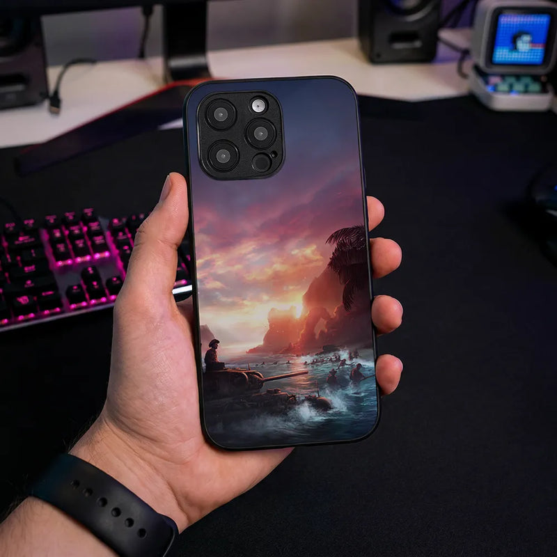 Glass Phone Case Together for Victory
