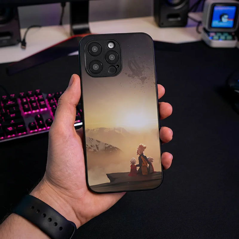 Glass Phone Case First Contact