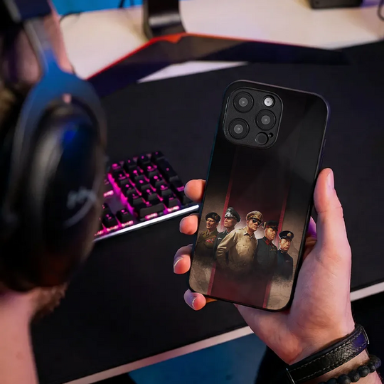 Glass Phone Case High Command