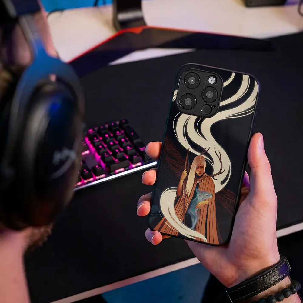 Glass Phone Case Death Howl Cover