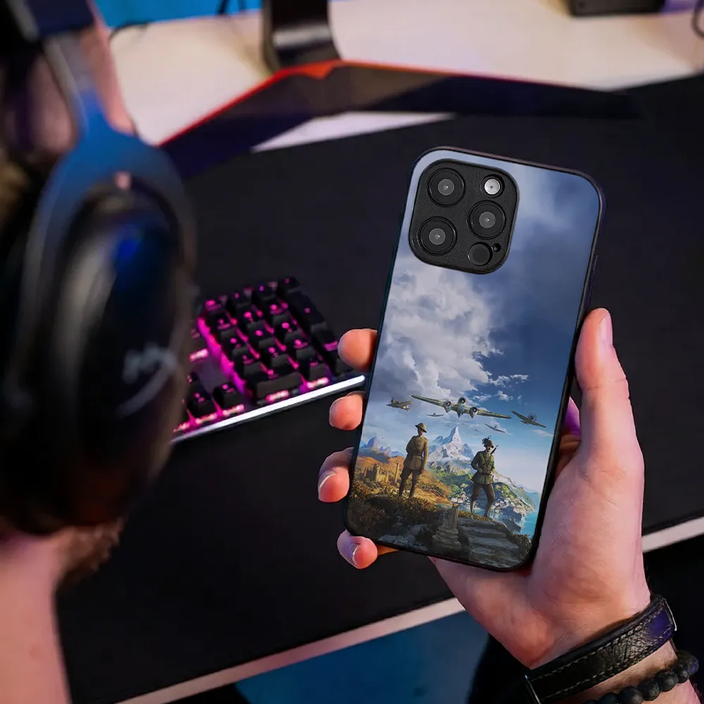 Glass Phone Case By Blood Alone