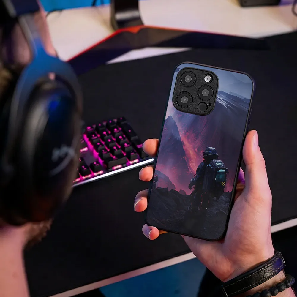 Glass Phone Case What a View