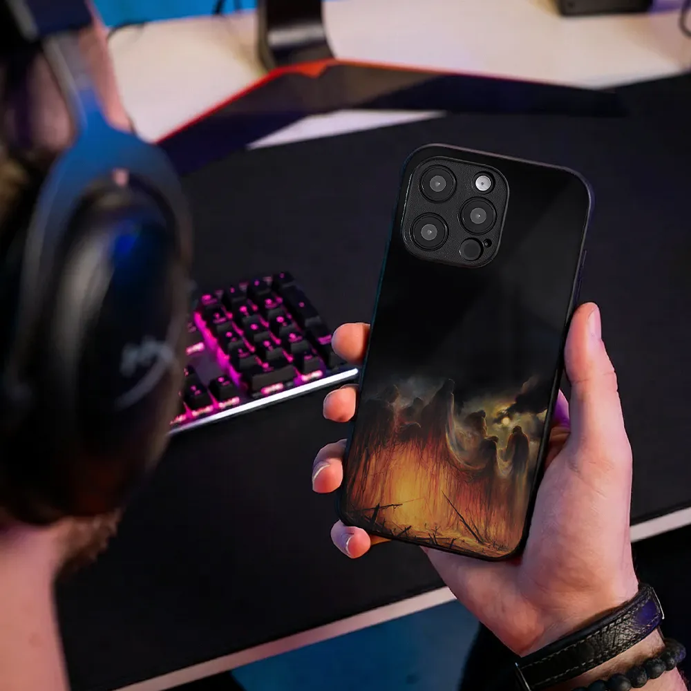 Glass Phone Case Whispers of an Old Forest