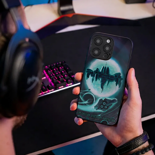 Glass Phone Case Join The Frontier Fleet