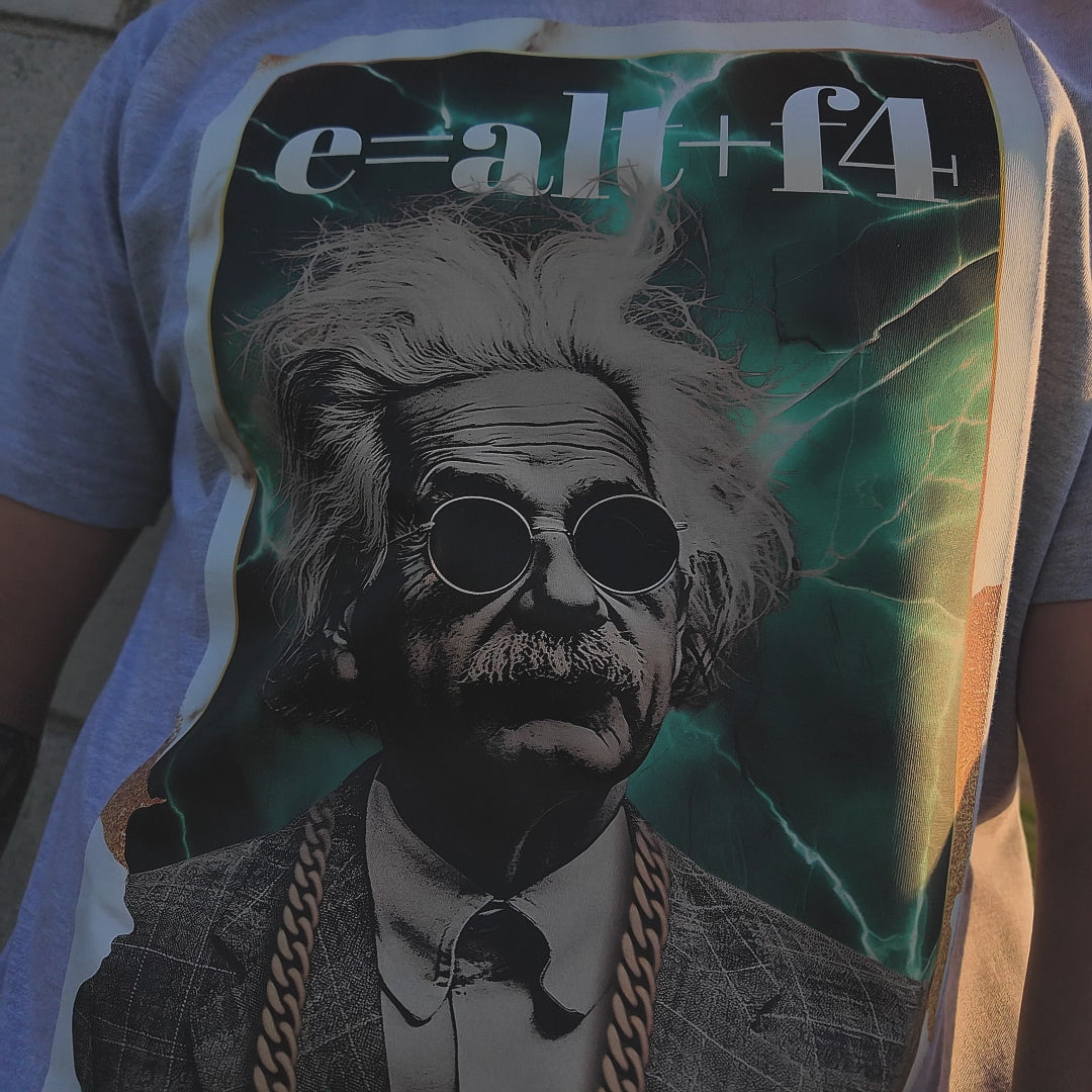 T-shirt Einstein ALT F4