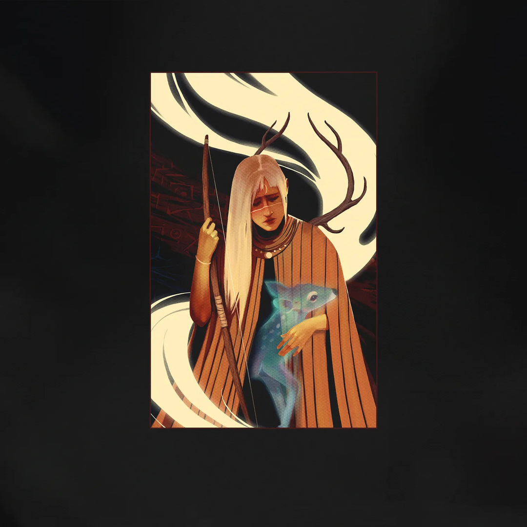 Death Howl Cover Drawstring Backpack